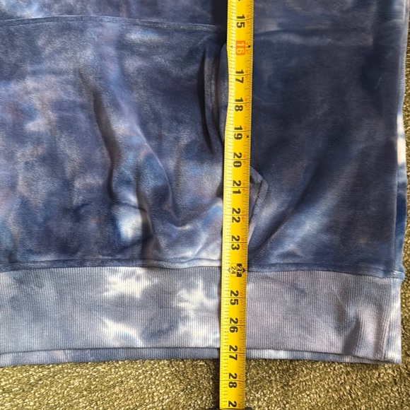 Blue Tie-Dye Hoodie - Picture 5 of 5